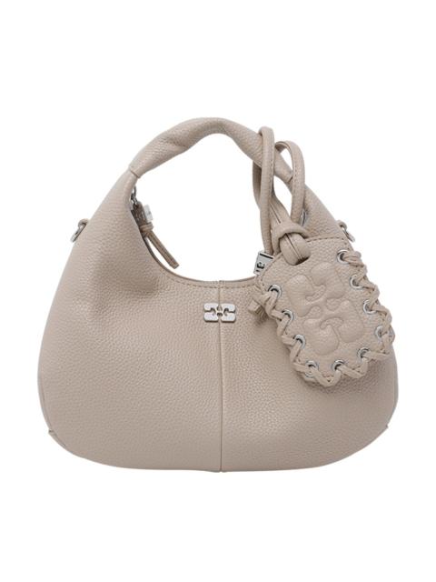 GANNI Ganni Women Mini Logo Hobo Bag