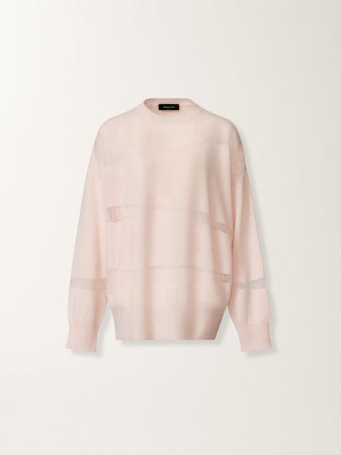 FABIANA FILIPPI Sweater in Platinum and mohair