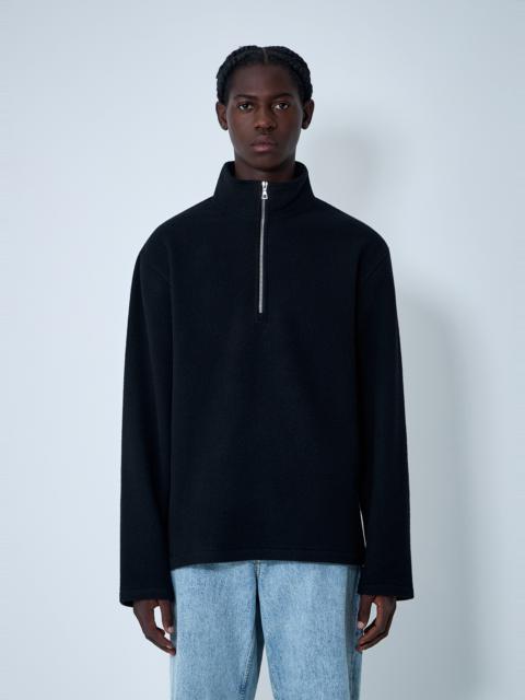 RIER Zip-Up Fleece Sweatshirt