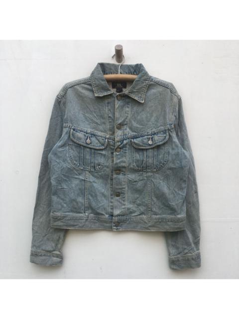 Other Designers Vintage Polo RRL Distressed Denim Jacket