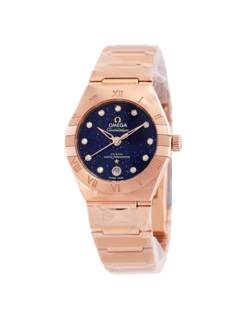 OMEGA Omega Constellation Automatic Chronometer Diamond Blue Dial Ladies Watch 131.50.29.20.53.003