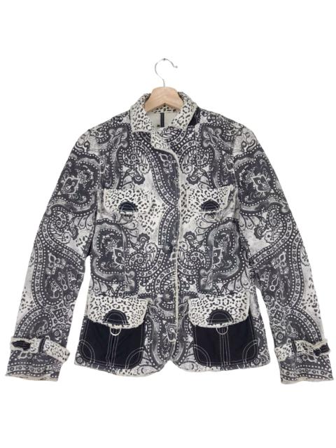 Other Designers Japanese Brand - GK Paisley Bandana Denim Jacket