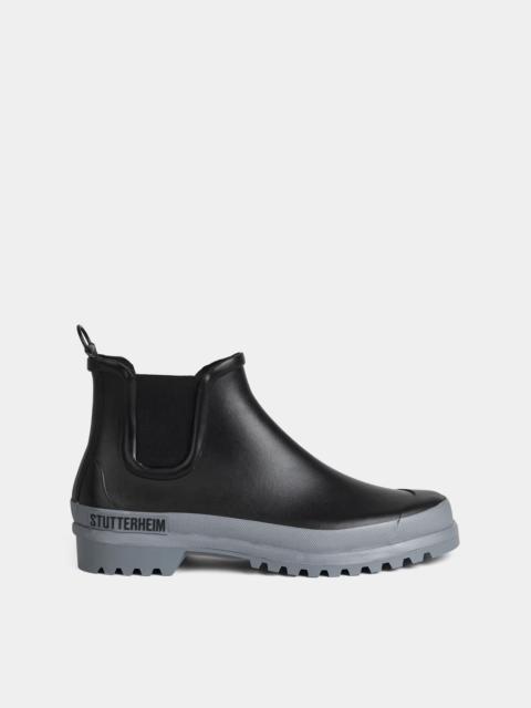 Stutterheim Chelsea Rainwalker Black/Grey