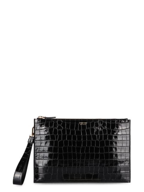 Tom Ford TOM FORD LEATHER CLUTCH