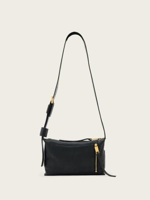 ALLSAINTS ALBA LEATHER CROSSBODY BAG