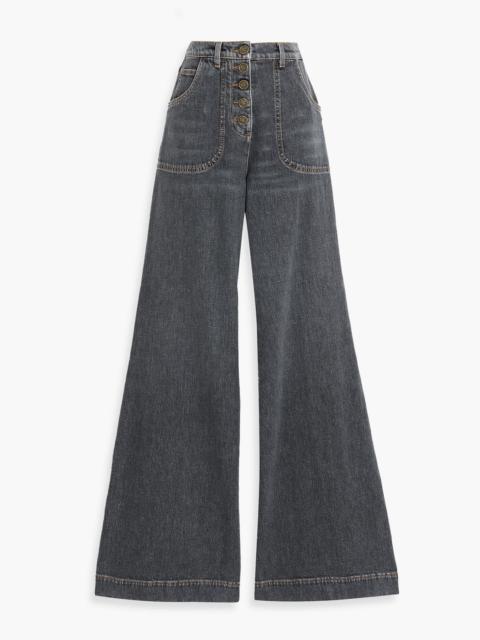 Etro High-rise flared jeans