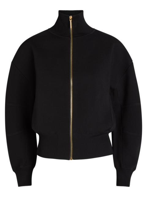 JOSEPH Joseph Sable Milano-knit Bomber Jacket
