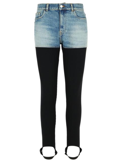 COPERNI Coperni Two-Tone Organic Cotton Pantaloe Women