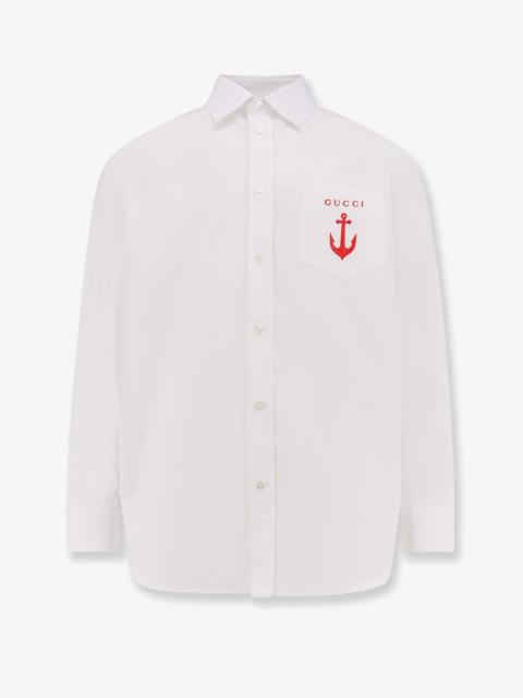 GUCCI Gucci Cotton Popeline Shirt