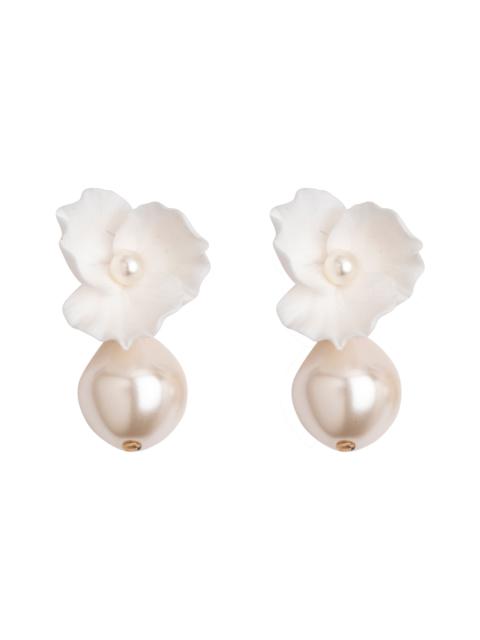 Jennifer Behr Jennifer Behr Clarabel Drop Earrings in Cream at Nordstrom