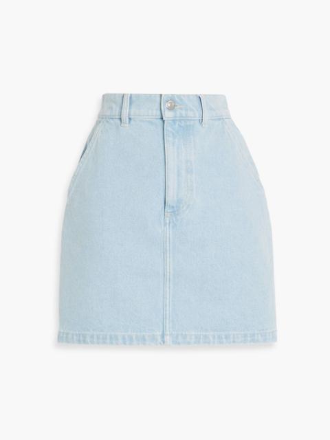 Nanushka Zazou denim mini skirt
