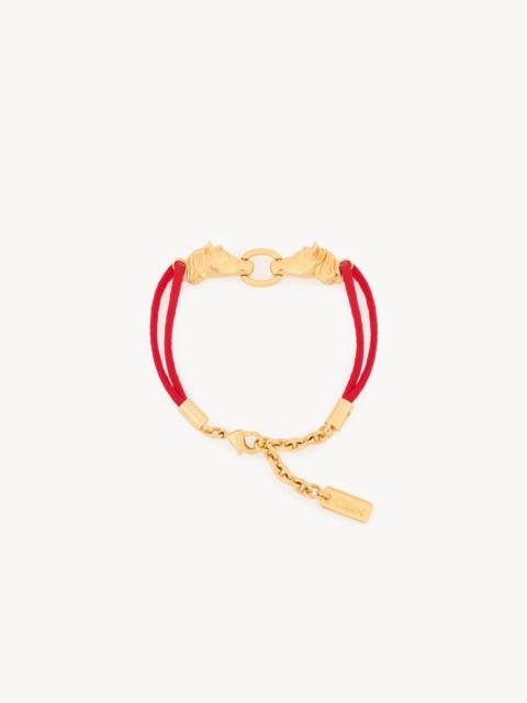 Chloé THE CHLOÉ CHAIN HORSE BRACELET