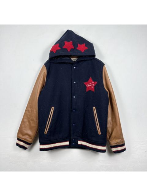 Other Designers Tommy Jeans - Vintage TOMMY Varsity Hoodie Jacket J0045