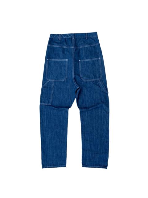 Other Designers Vintage Hare Drop Crotch Carpenter Denim Sarouel Pants