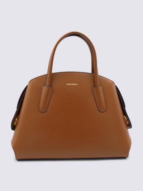 Other Designers Coccinelle Brown Leather Tylde Top Handle Bag