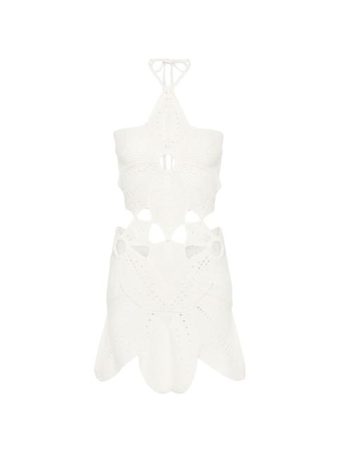 Cult Gaia Floreana panelled knit dress