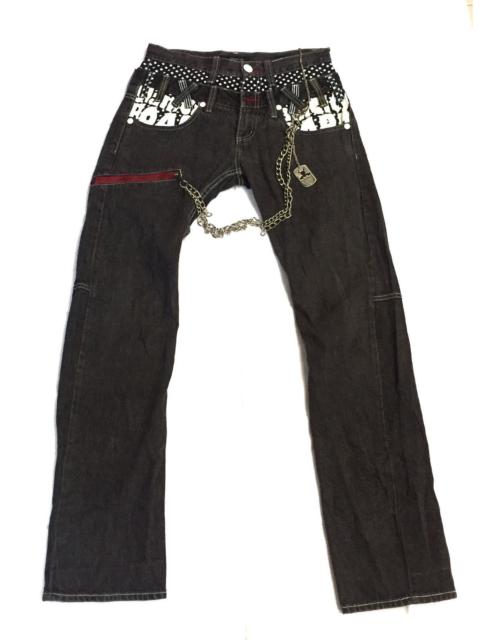 Japanese Brand - Double wrists denim street wear
