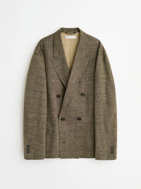 Our Legacy Halt Blazer Deep Husk Soft Grain Weave