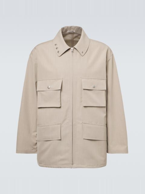 AURALEE Wool blouson jacket