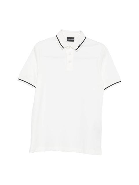 EMPORIO ARMANI Cotton polo shirt