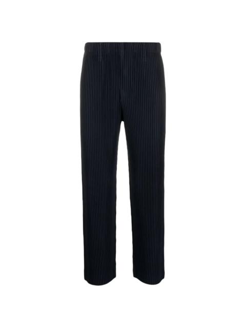 ISSEY MIYAKE AW23 DROP 2 STRAIGHT FIT PANTS - NAVY