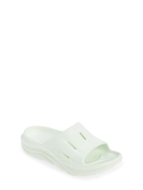 HOKA HOKA Ora Recovery Slide 3 Sandal in Sea Glass /Sea Glass at Nordstrom