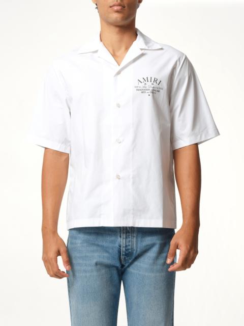 AMIRI Arts District Camp Shirt in White