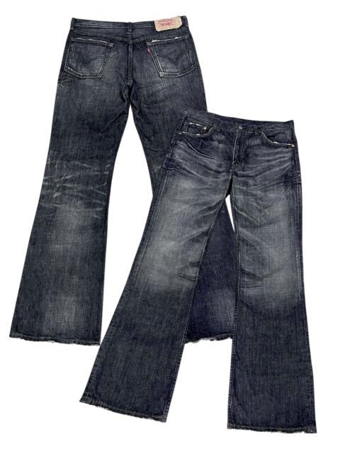 Levi's Vintage LEVI’S 517 FLARE Blast Black Clawmark Made in JAPAN