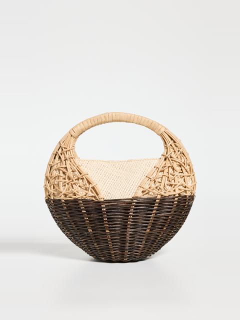 ULLA JOHNSON Seashell Wicker Bag