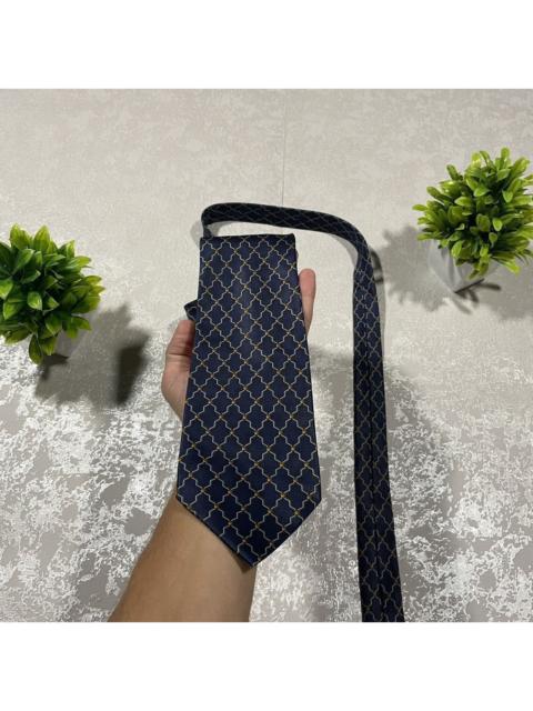 SAINT LAURENT Vintage YSL Yves Saint Lauren Abstract Blue Tie