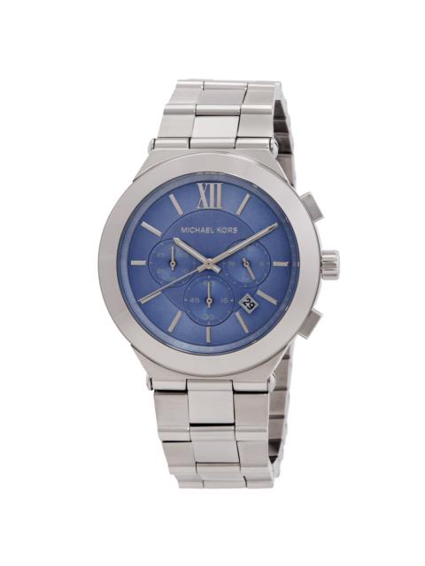 MICHAEL KORS Michael Kors Oversized Billie Chronograph Quartz Blue Dial Men's Watch MK9222