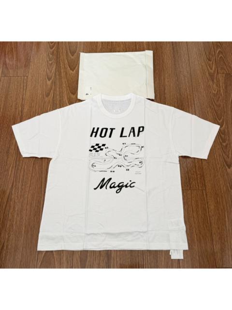 visvim VISVIM JUMBO TEE S/S "HOT LAP" — Racing-Themed Short-Sleeve T-Shirt