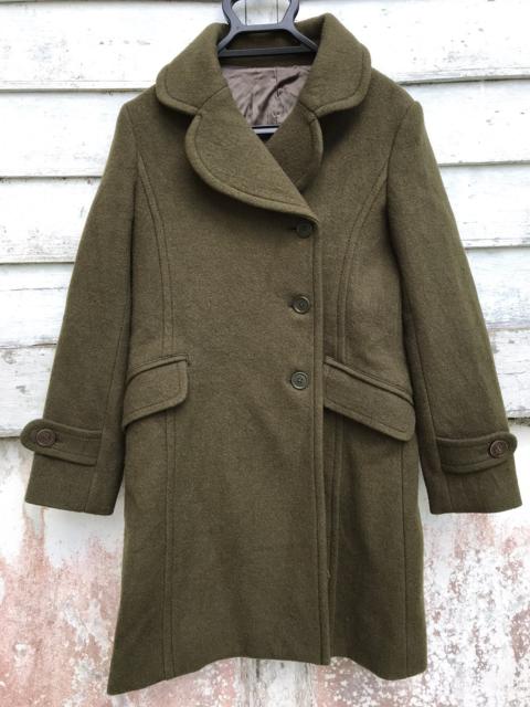 Hysteric Glamour Hysteric Wool Asymmetrical Button Coat