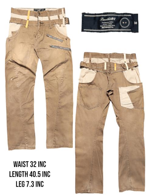 Other Designers Japanese Brand - Distress Brown Jeans by Breath Mint
