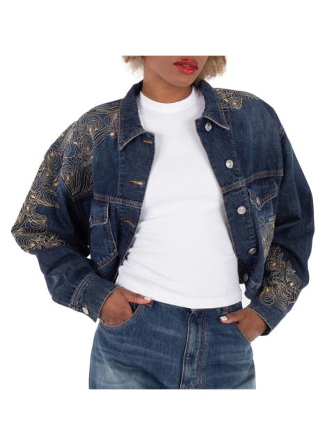 Isabel Marant Isabel Marant Isleya Embroidered Denim Jacket