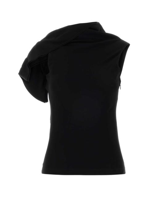 Loewe Loewe Women Black Stretch Cady Top
