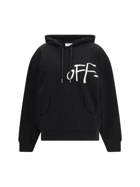 Off-White Off-White Women Off-White Shared Over Hoodie Black - Whi