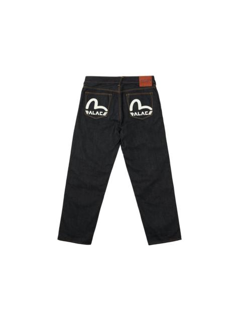 PALACE Palace x Evisu 2008 Classic Seagull Denim Jeans Indigo Raw