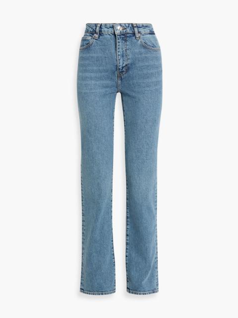 FRAME The Ruler high-rise straight-leg jeans