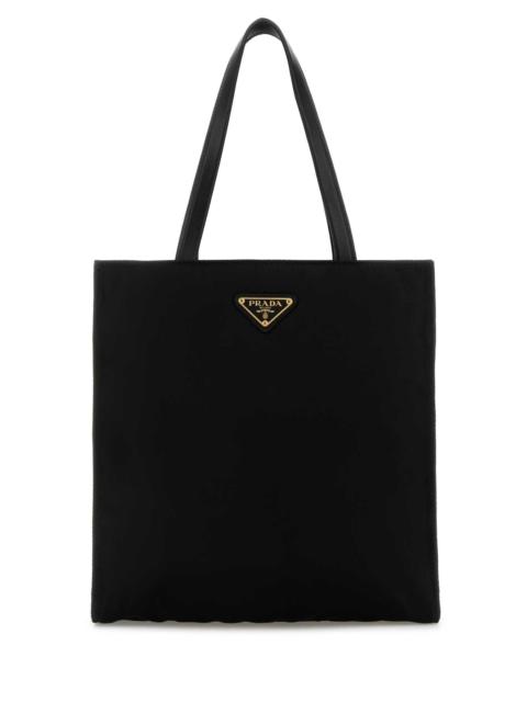 Prada Prada Women Black Canvas Shopping Bag