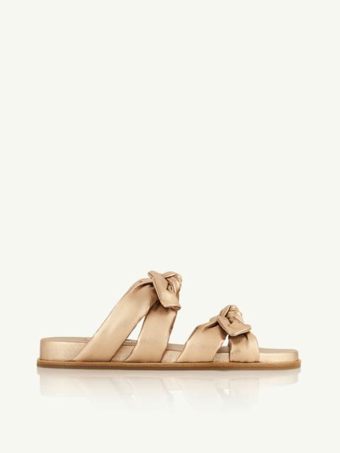 AQUAZZURA Very Bow Tie Footbed