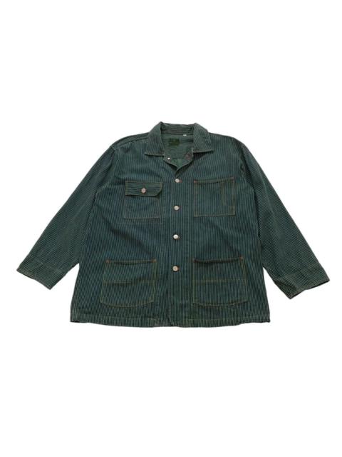 Other Designers ✨Vintage Great Tour hickory stripe workes jacket