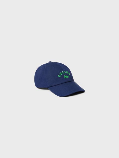 CELINE Celine Cotton Baseball Cap Blue Men