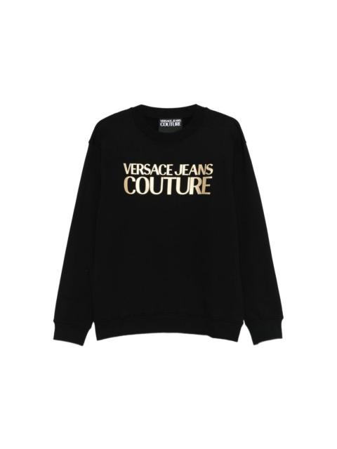 VERSACE JEANS COUTURE logo-print sweatshirt