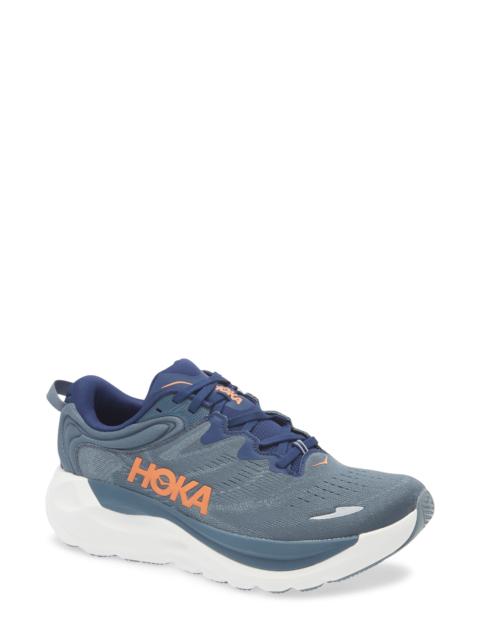 HOKA HOKA Gaviota 6 Running Shoe in Midnight Blue /Faded Navy at Nordstrom