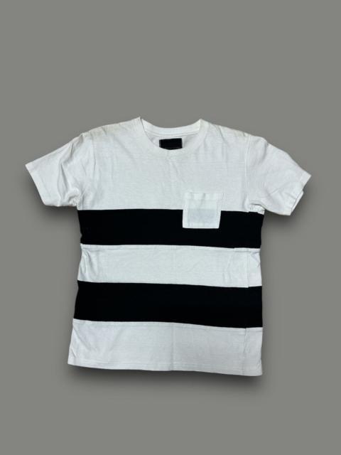 Number (N)ine Monochrome Stripe Shirt