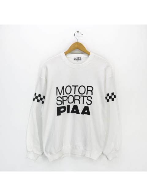 Other Designers Vintage - PIAA MOTOR SPORTS Sweatshirt Big Logo Racing Japan