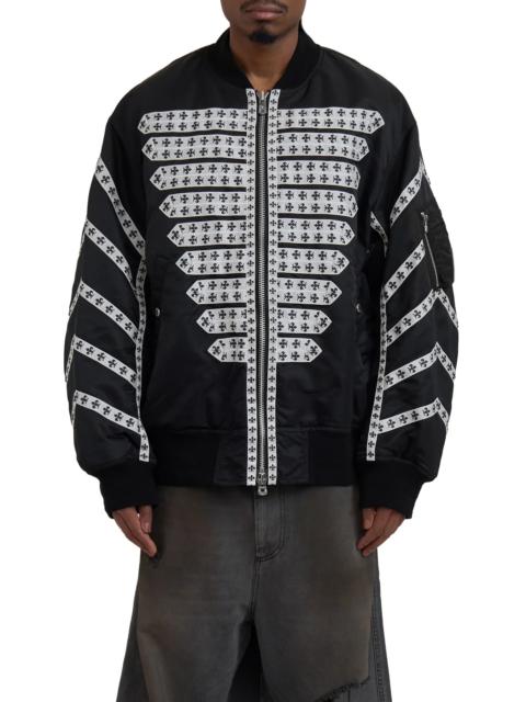 TAKAHIROMIYASHITA TheSoloist. TAKAHIROMIYASHITA TheSoloist. Huge Brit Bomber Jacket. Black