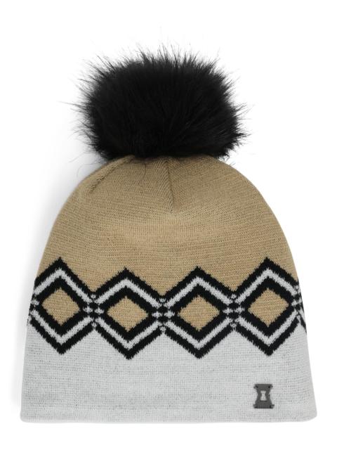 SPYDER Womens Mountain Beanie - White