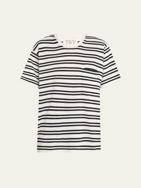 TWP Striped Big Boy Tee